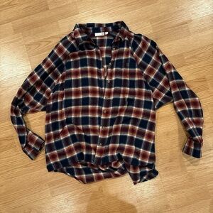 SO Multicolor Plaid Shirt